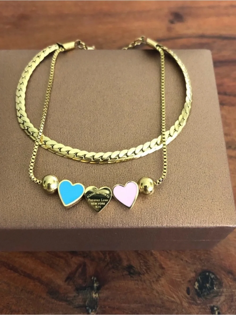 N/A gold heart